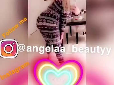 Teen curvy sexy twerk