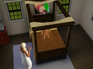 Sex wife. Invite a friend for rough sex  sims sex, porno game