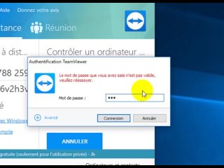 je vous présent teamViewer
