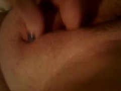 Two fingers and a rub down