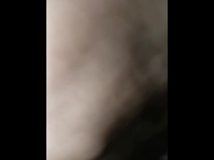 Ebony BBW fucked on her back by BHM unedited cumshot on pussy ASMR 19403