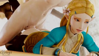 Breath Of The Wild's Zelda Animation Is Reminiscent Of A Dog