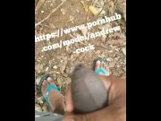 Preview 1 of Srilankan horny guy jerking off in a jungle