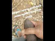 Preview 2 of Srilankan horny guy jerking off in a jungle