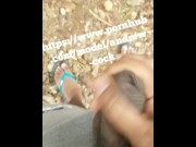 Preview 5 of Srilankan horny guy jerking off in a jungle