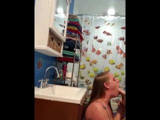 Daddy Fucks_Me in the_Bathroom and Cums in My Pussy