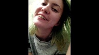 Girl calls you Daddy, talks and cums with a really wet pussy