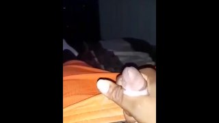 Making my dick spit watching squirting 