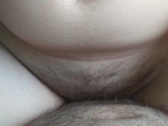 Married girl rides on lover cock until he creampie her unprotected womb