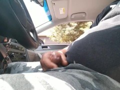 Cumshot while driving - Screenshot 15 of 16 - Jerking Off