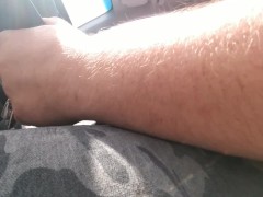 Cumshot while driving - Screenshot 2 of 16 - Public Dick Flash