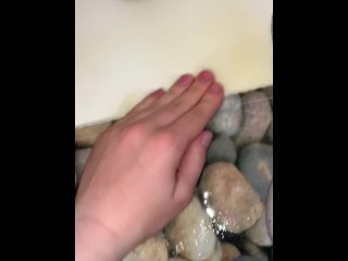 Pissing on My Feet and Socks and CloseUp Pee Play