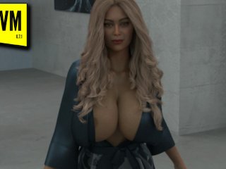 big tits, pc game, lets play, teen