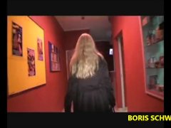 Video Blonde MILF fucks bareback in porn theatre and gets lots of cumloads