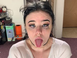 submissive slut, piss on face, road head, baby girl
