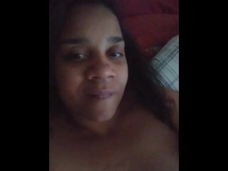 milf, ebony, vertical video, big tits
