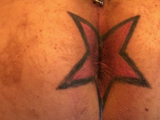 pierced cock, piercing, anal, tattoo