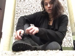 Disgusting foot slave needs to listen to master