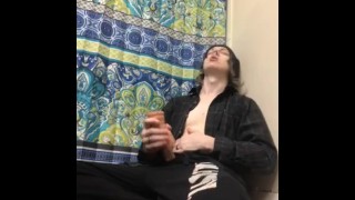 Eboy Playing with his Hard Cock - Pornhub.com