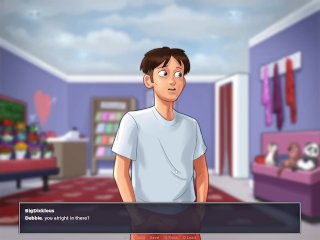 Summertime_Saga Part 48 my stepmother and_I kiss