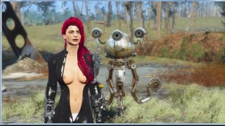 Seksmeisje Alissa. Allemaal in sperma! | Porno spel 3d, Fallout 4 sex mod