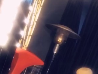 Lady in Red Dancing
