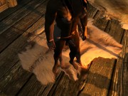 Preview 1 of Girls in line for a member! Group sex | Skyrim mod, Porno Game 3d