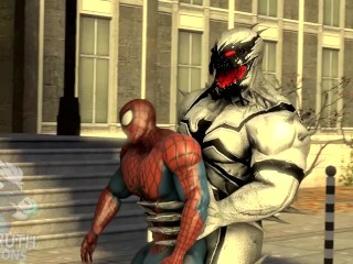 Symbiote LUST, Venom & AntiVenom Spiergroei Neuken