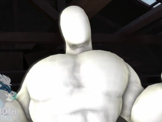 傀儡套装肌肉生长