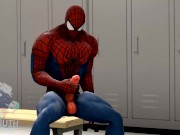 Preview 1 of Spiderman Hyper Muscle Cock Growth