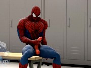Preview 3 of Spiderman Hyper Muscle Cock Growth