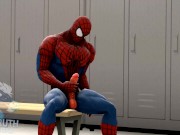 Preview 4 of Spiderman Hyper Muscle Cock Growth