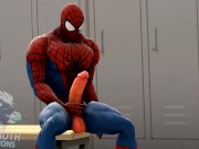 Preview 5 of Spiderman Hyper Muscle Cock Growth