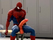Preview 6 of Spiderman Hyper Muscle Cock Growth