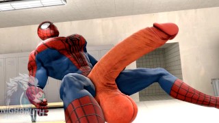 Cock Muscle Growth In Spiderman