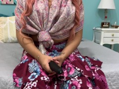 MILF Step Mother teaches her son how to make her cum PART 1