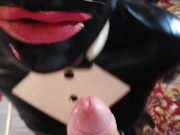 Preview 6 of Mj maid blowjob bitch