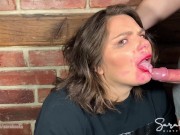 Preview 2 of Cum Mouth & Facial Compilation | Huge Cumshot Blowjob POV | Cumpilation 4K