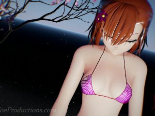 kawaii strike, mmd hentai, animation, solo female