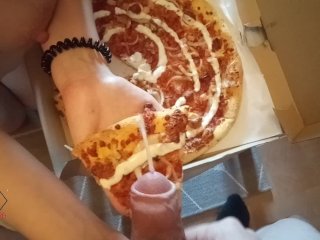 point of view, delivery guy, big tits, amateur
