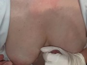 Preview 1 of when checking for COVID-19, the nurse could not resist, masturbated to mу:)