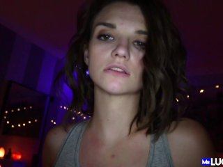 brunette teen, pov teen missionary, amateur pov fuck, brunette