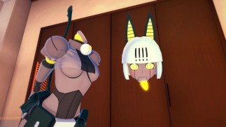 (3D Hentai)(Skullgirls) Sex mit Robo-Fortune