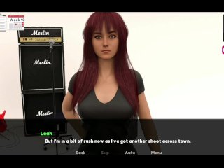 fetish, red head, adult visual novel, gameplay