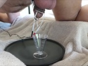 Preview 2 of Prostate milking massage with estim and dildo
