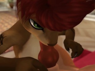 Cute Pool Girl Fucked in the Ass - second Life Yiff (M)(F)