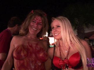 Sexy Lingerie Blonde Turns The Party Up A Notch