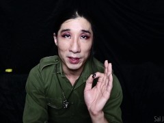 Drill Sergeant Lillith INSPECTION Small Tit Humiliation Teaser w/SaiJaiden
