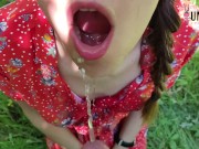 Preview 4 of BIKE ride OUTDOOR REAL AMATEUR take ANAL SEX and PISS MOUTH (SHORT VERSION)