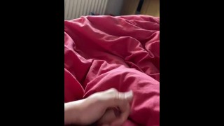 Wanking my hard cock for 7 minuets straight